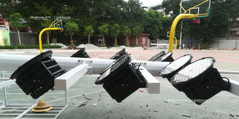 广州华颖外国语学校运动场LED体育照明项目